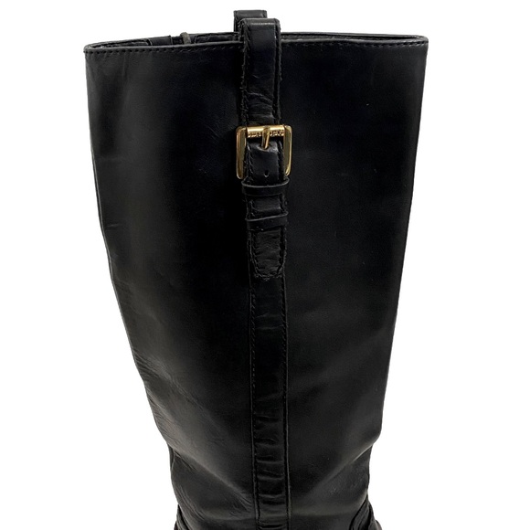 Ralph Lauren Charleen Leather Riding Boots Size 7 - Picture 4 of 6